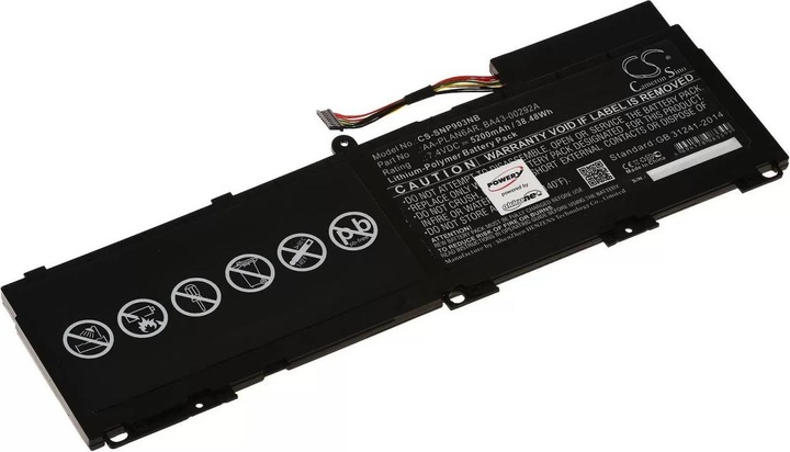 Produktbild AccuCell Akku passend für Samsung NP900X3A / Typ AA-PLAN6AR u.a. (5200 mAh)