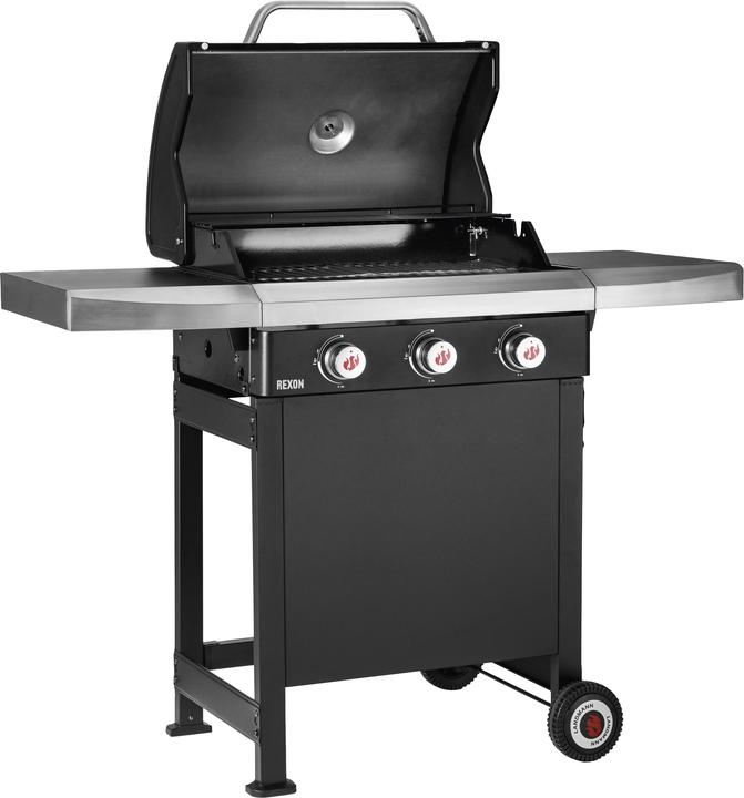 Actual product image Landmann Rexon 3.0 Sapphire Black Gas Grill (11.10 kW)