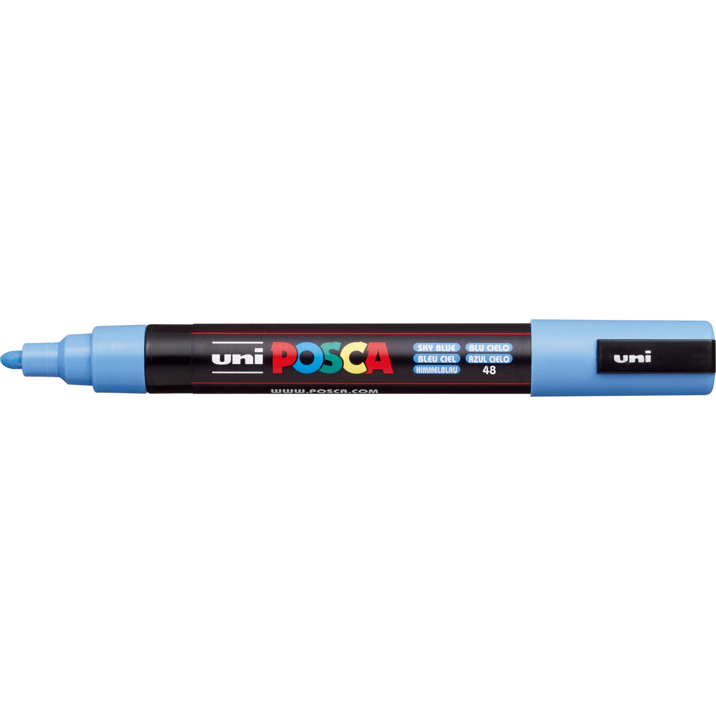 Thumbnail - Posca, Marker, Marker PC-5M Rundspitze (Blau, 1.80 mm, 1 x)