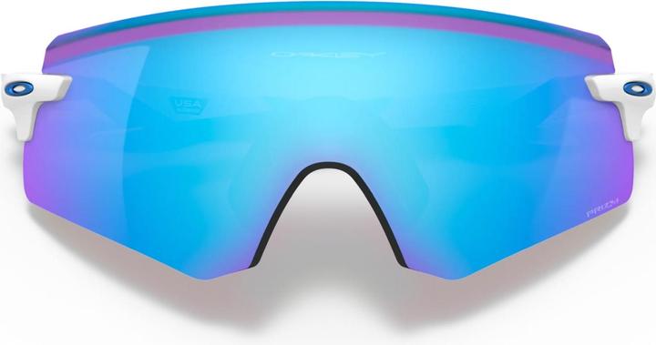 Actual product image Oakley Encoder Polished WhitePRIZM SAPPHIRE (Polished White, Prizm Sapphire)
