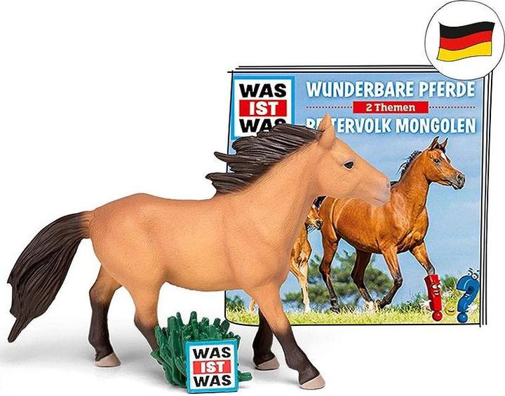 Produktbild Tonies Was ist was - Wunderbare Pferde/Reitervolk Mongolen (Deutsch)