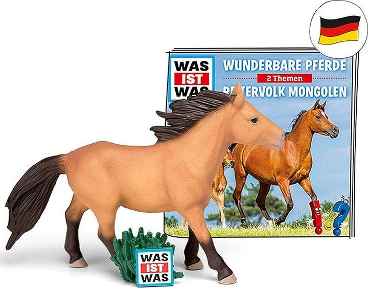 Produktbild Tonies Was ist was - Wunderbare Pferde/Reitervolk Mongolen (Deutsch)