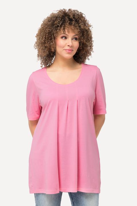 Actual product image Ulla Popken Essential Front Pleat Tee (42, 44)