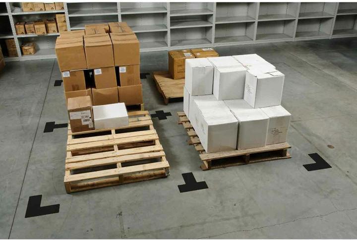 Image du produit Brady Repères de centrage ToughStripe