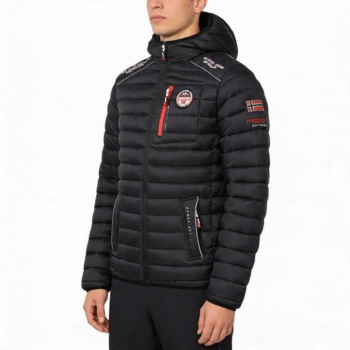 Actual product image Geographical Norway men's jacket BRICK BLACK GTX MEN 068 BLACK (WY6357H/GN-NOIR)