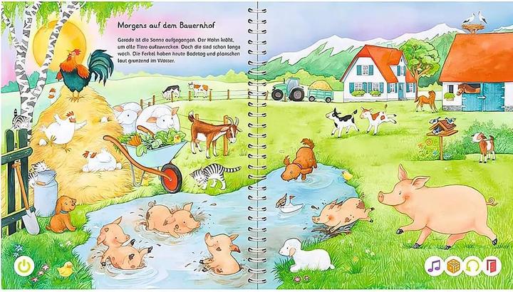 Actual product image tiptoi Mein Wörter-Bilderbuch - Tiere (German, Eva Odersky, Silke Voigt, 2022)