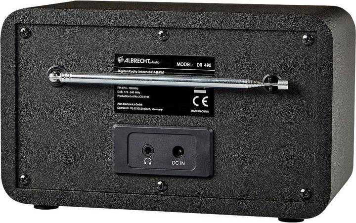 Produktbild Albrecht DR 490 (Internetradio, DAB+, KW, WLAN)