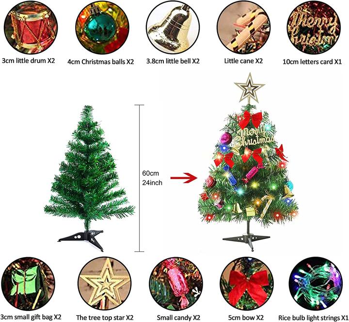 Actual product image Dream Loom Table Christmas tree (36 cm)