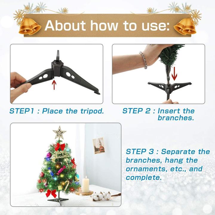 Actual product image Dream Loom Table Christmas tree (36 cm)