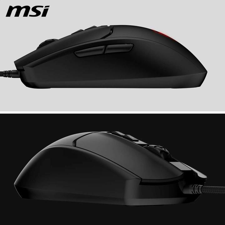 Actual product image MSI Forge Gm100 Gaming Mouse (Cable)