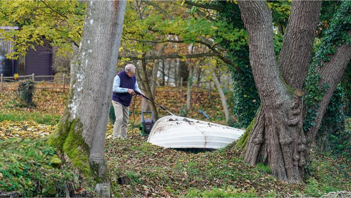Actual product image Bosch Home & Garden UniversalAquatak 36V-100 cordless high-pressure cleaner + accessories (Rechargeable battery operated)