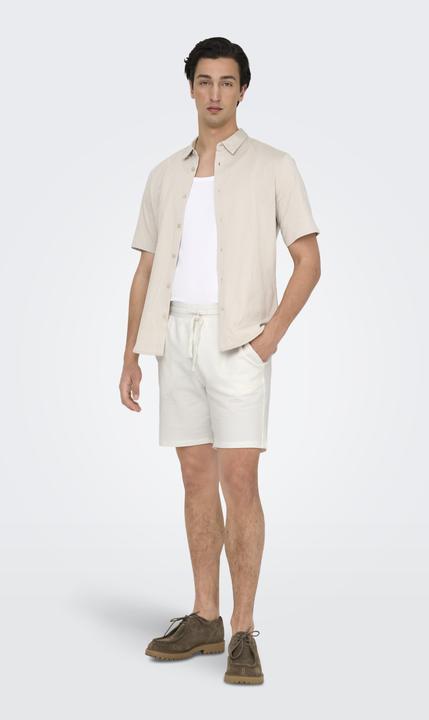 Actual product image Only & Sons Onskian Reg Seersucker Shorts (XS)
