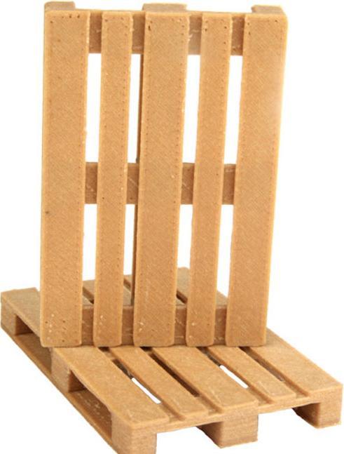 Produktbild Filament PLA WOOD natural 0.5kg 1.75mm (PLA, 1.75 mm, 500 g)