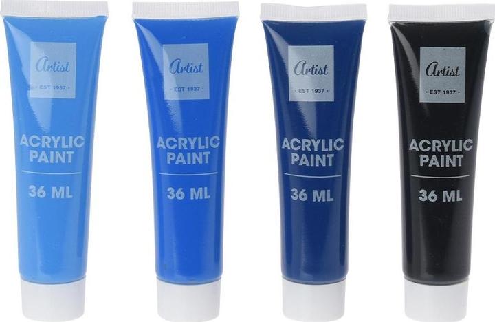 Produktbild Acrylfarbe (Multicolor, 576 ml)