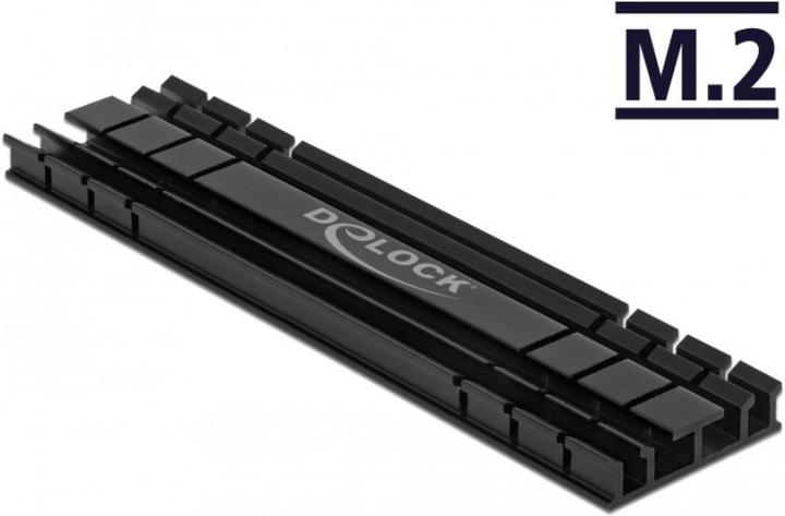 Produktbild Delock Heatsink flat 100 mm for M.2 module black