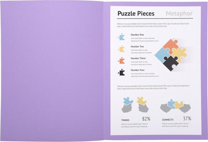 Actual product image Exacompta Collection folders - File covers (A4, 50 x)