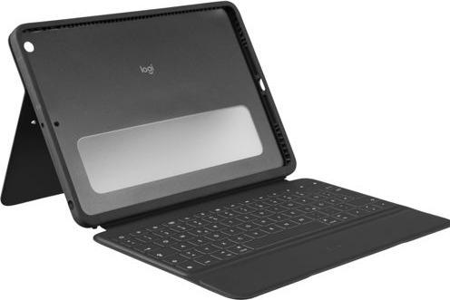 Immagine prodotto Logitech folio robusto (DE, Apple iPad 2019 (7a generazione), Apple iPad 2020 (8a generazione), Apple iPad 2021 (9a generazione))