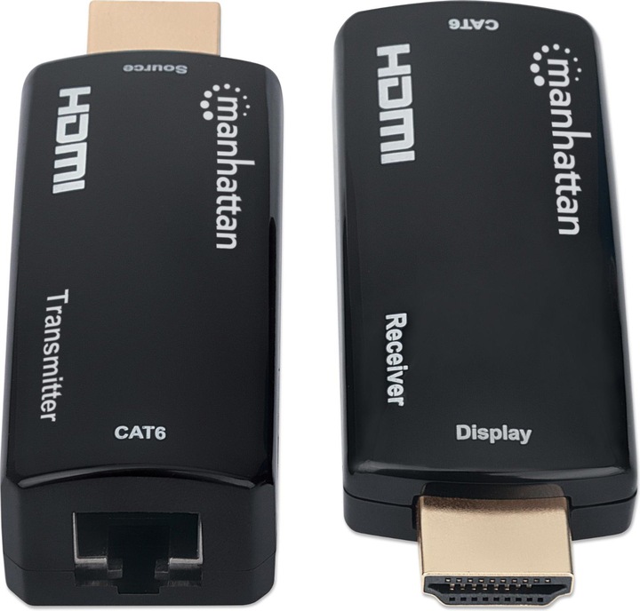 Actual product image Manhattan HDMI zu RJ45 (Micro USB, RJ45, HDMI, 2.70 cm)