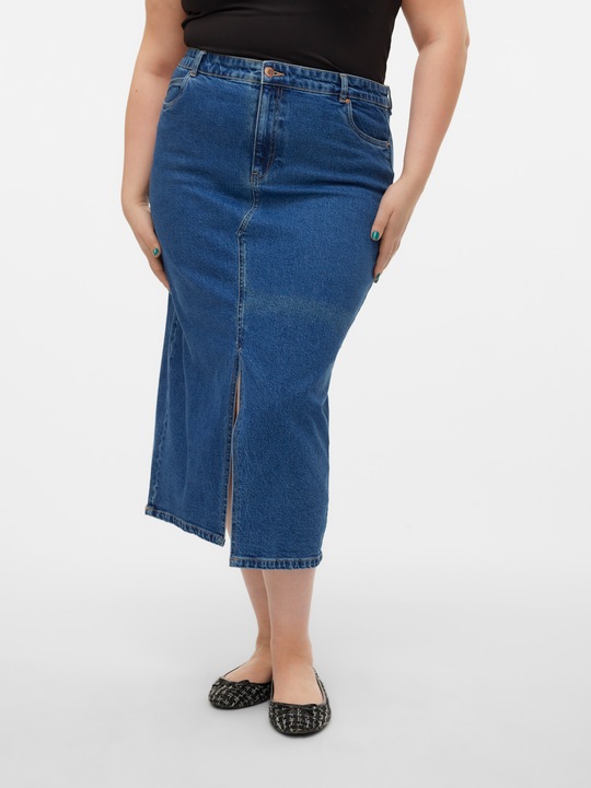Immagine prodotto Vero Moda VMCVERI Gonna lunga a vita alta Gonna in denim (48)
