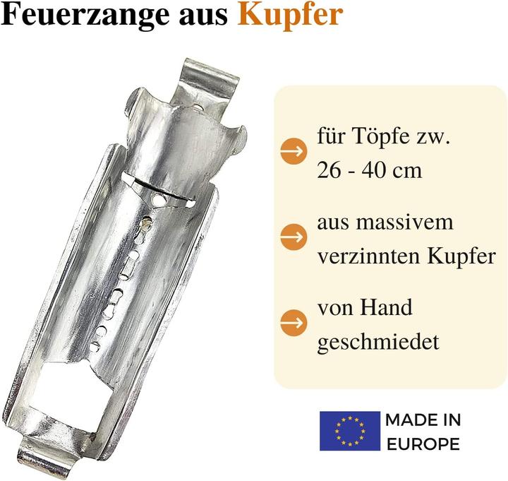 Produktbild Copper Garden Feuerzange