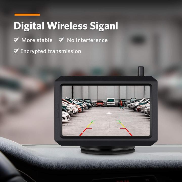 Actual product image Boscam K7 Wireless Digital Rear View Camera