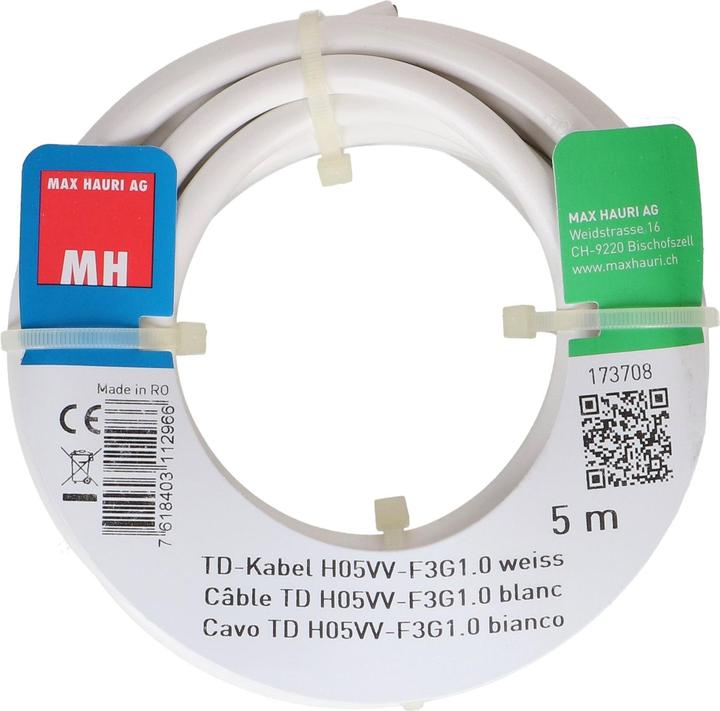 Produktbild Max Hauri TD-Kabel H05VV-F3G1.0 (5 m)