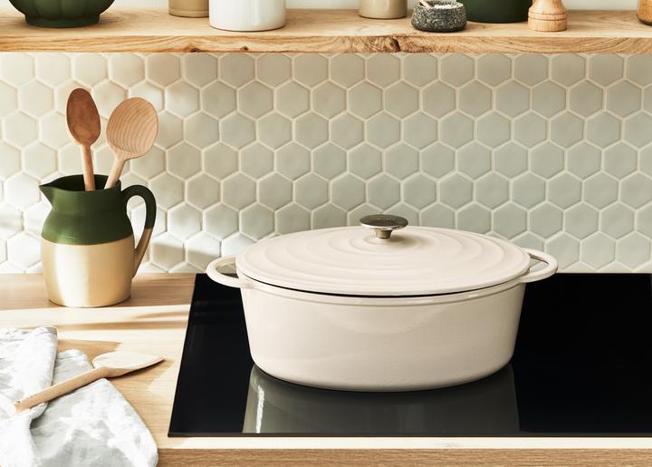 Produktbild Tefal LOV Bräter (34 cm, Bräter + Schmortopf, Kochtopf, Gusseisen)