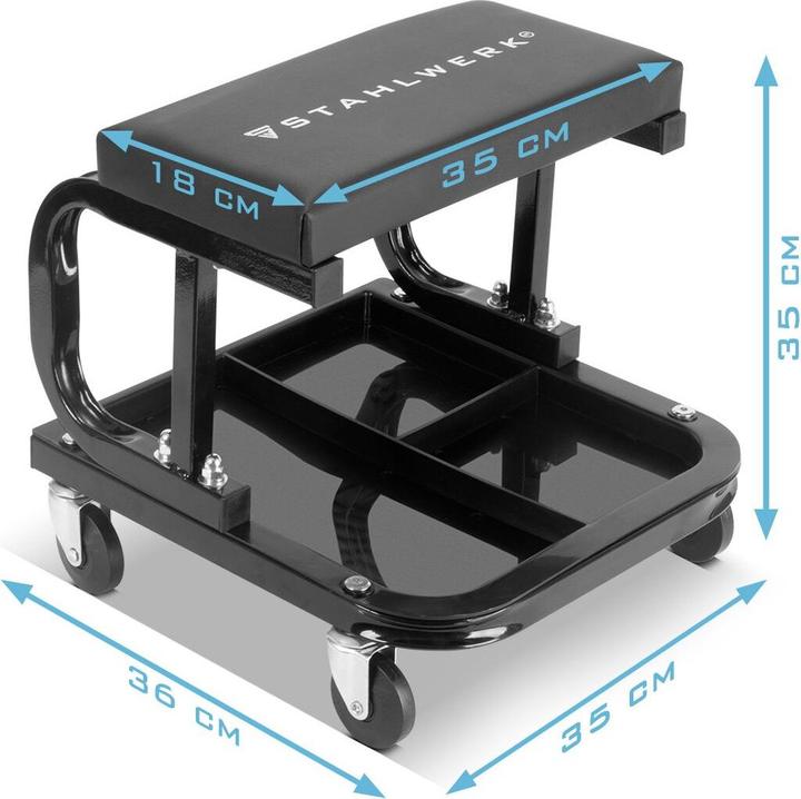 Produktbild Stahlwerk Werkstatthocker WRS-35 ST (1 x)