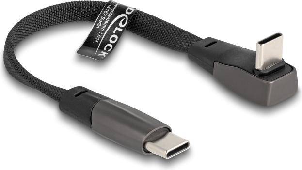 Image du produit Delock Câble plat USB 2.0 USB Type-C mâle vers USB Type (1 m, USB 2.0)