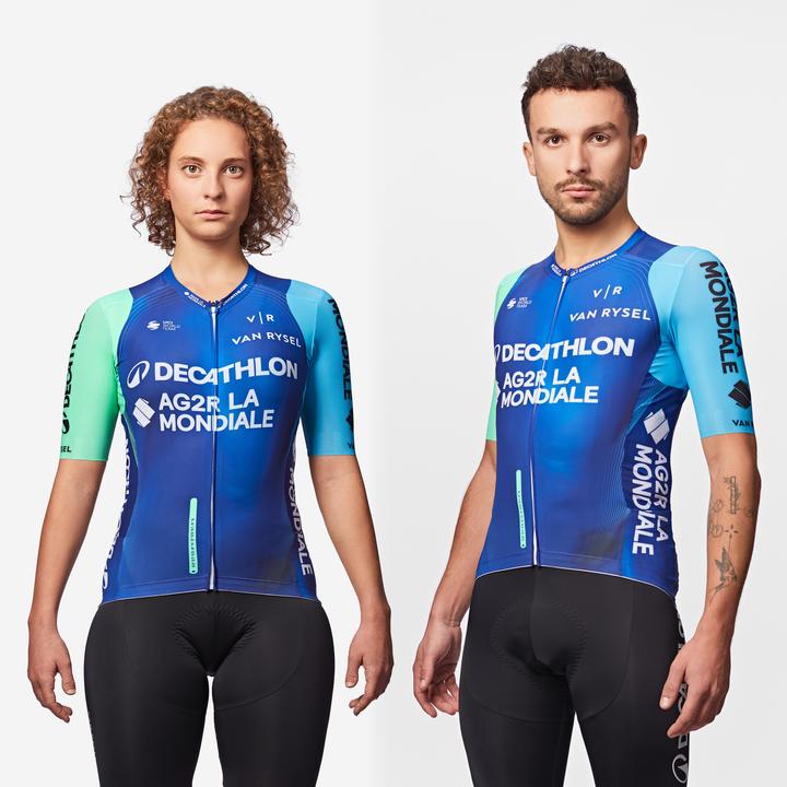 Immagine prodotto Van rysel Maglia Replica Ciclismo su Strada - Squadra Decathlon AG2R La Mondiale (XXL)