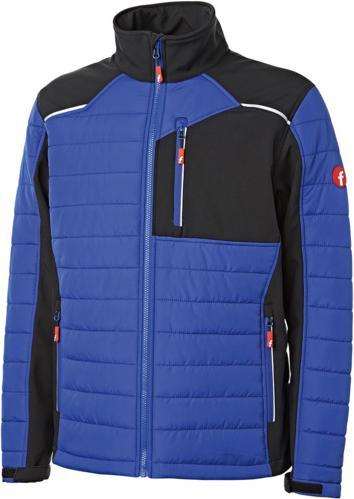Actual product image Magni Hybrid quilted jacket cornflower blue/black size 2XL Fortis Elements (XXL)