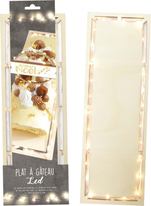 Immagine prodotto ScrapCooking Vassoio LED rettangolare - 12x30 cm