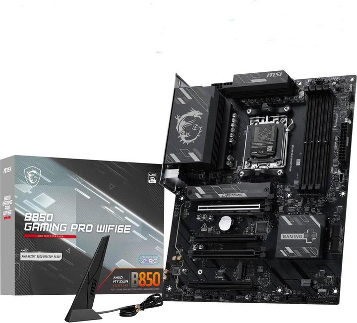 Immagine prodotto MSI B850 GAMING PRO WIFI6E (AM5, AMD B850, ATX)