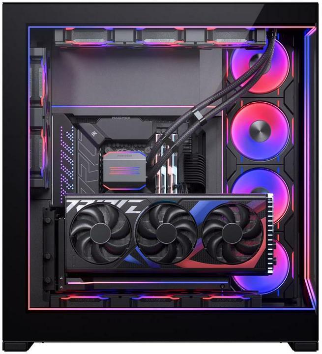Produktbild Phanteks NV7 Premium DRGB Kit + Power-Hub, 3x für Aussenrahmen, 1x Mainboard Kabel-Cover - schwarz (RGB)