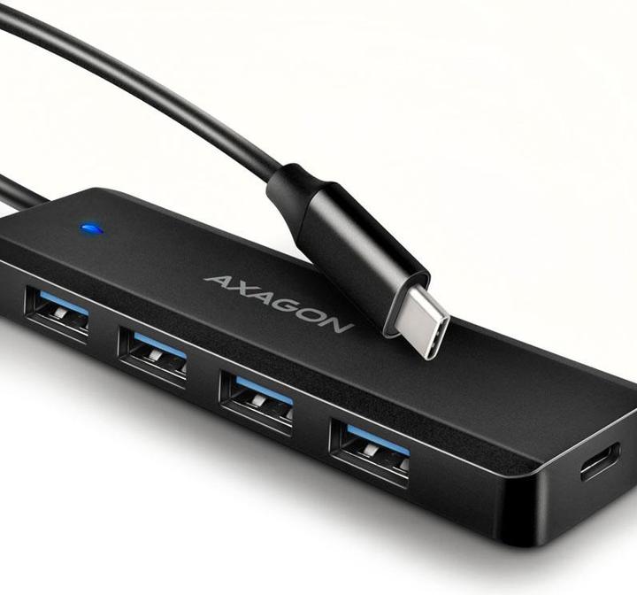 Produktbild Axagon HUE-C1C 4-Port-5-Gbit (USB-C, 4 Ports)
