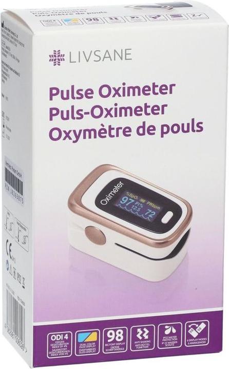 Actual product image Livsane Pulse oximeter