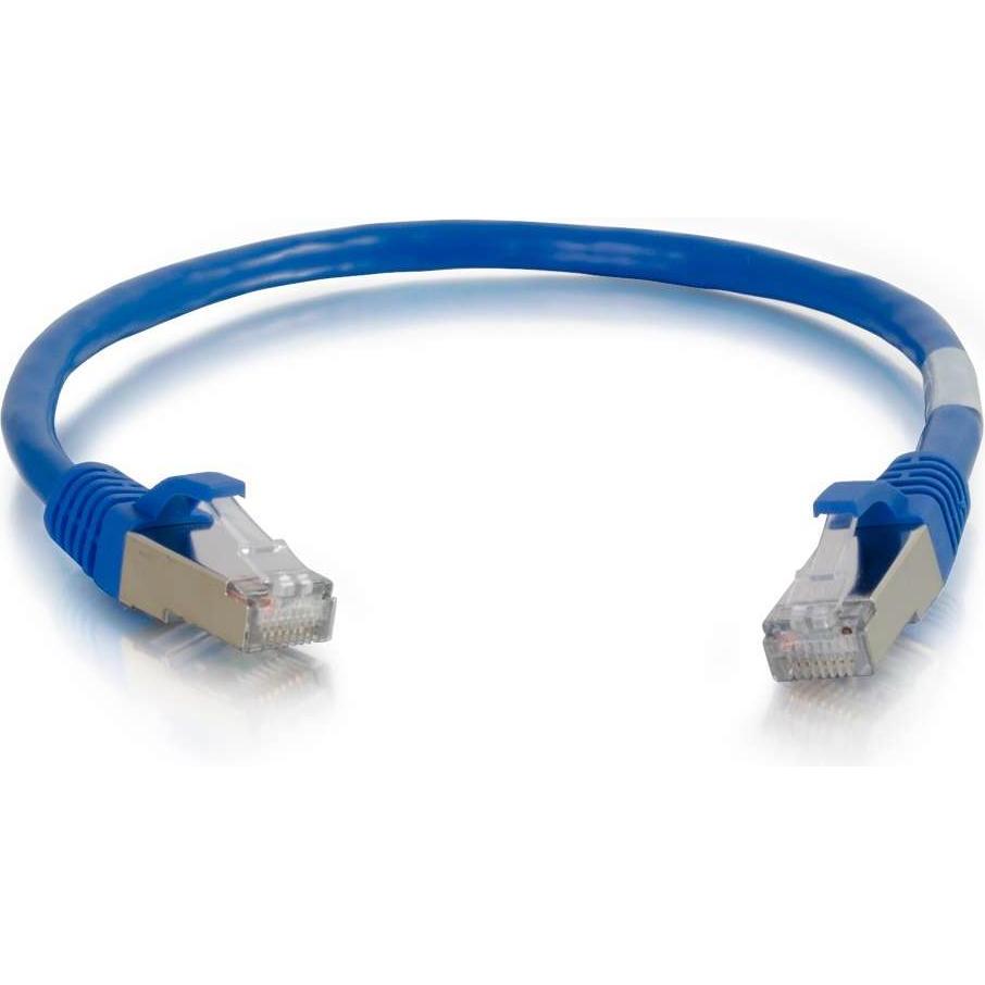 C2G Cbl/20m CAT6A Shielded Patch Cable Blue (S/FTP, CAT6a, 20 m), Netzwerkkabel