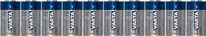 Actual product image Varta CR2 (10 pcs., CR2, 880 mAh)