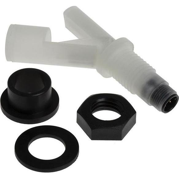 RS PRO, Accessori per l'irrigazione, Interruttore a galleggiante, orizzontale, SPNO 25VA, PP, M12