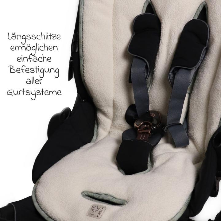 Produktbild Kaiser Baby Sitzauflagen Kinderwageneinlage Sherpa - Forrest Gree