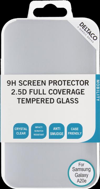 Actual product image Deltaco Screen Protector 2.5D Tempered Glass for Galaxy A20e (1 Piece, Samsung Galaxy A20e)