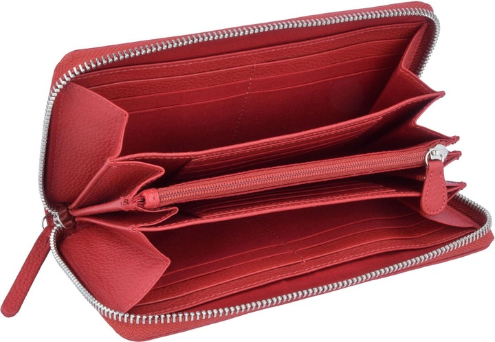 Actual product image Bugatti Long Wallet Linda Zip Around Wallet