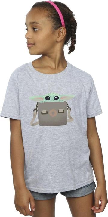 Produktbild Star Wars The Mandalorian Grogu Luggage TShirt Mädchen (140, 146)