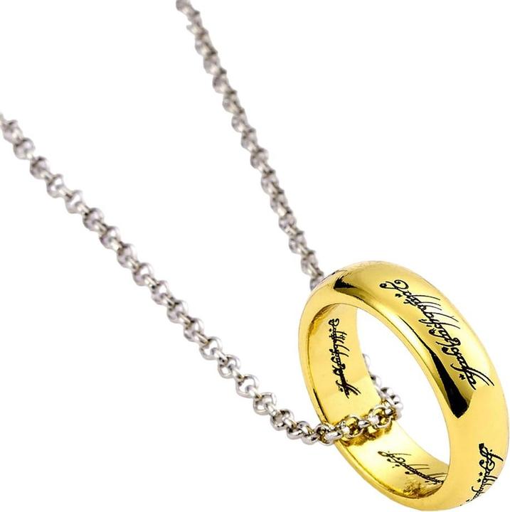 Produktbild Lord of the rings Ring Halskette Silberfarben (100% synthetisches Material)