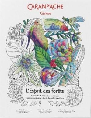 Caran d'Ache Esprit des Forets Malbuch