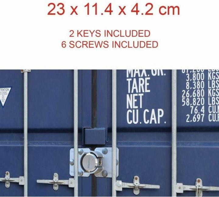 Image du produit Master Lock Cadenas avec anse de fermeture pour charge lourde 736EURD