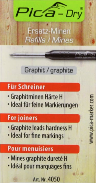 Image du produit Pica Mines de rech. menuisier (Mine de gel, Gris, 2.80 mm)