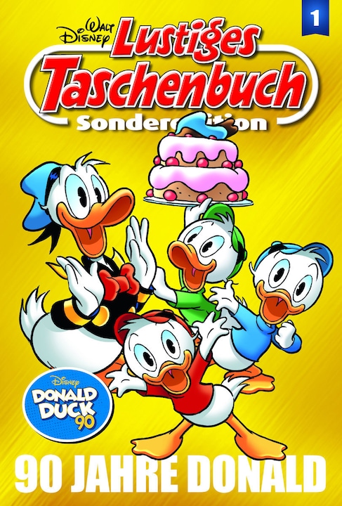 Divertente edizione speciale in brossura 90 anni di Donald. 01 (Tedesco, Disney, 2024)