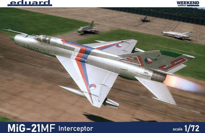 Produktbild Eduard MiG-21MF Interceptor 1/72 Weekend edition