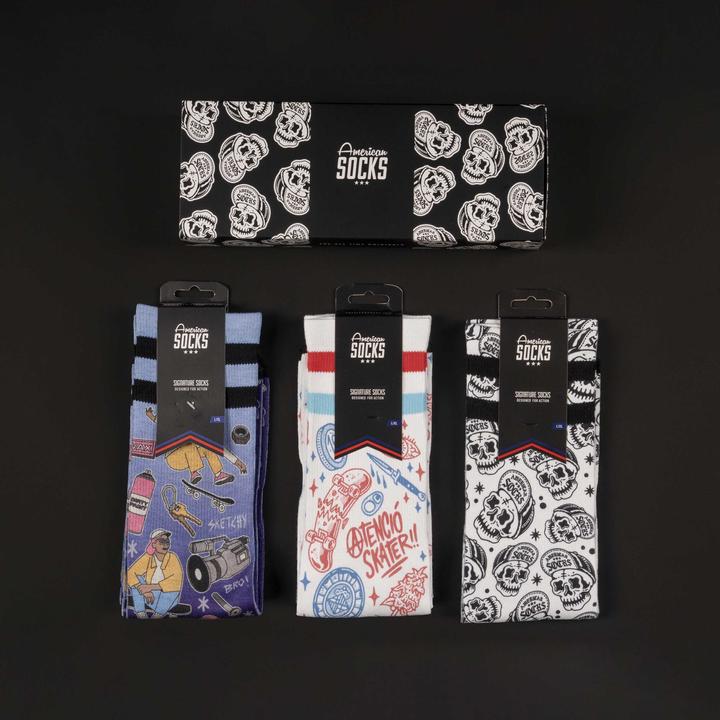Immagine prodotto American Socks Calzini Skater in confezione regalo (36 - 41)